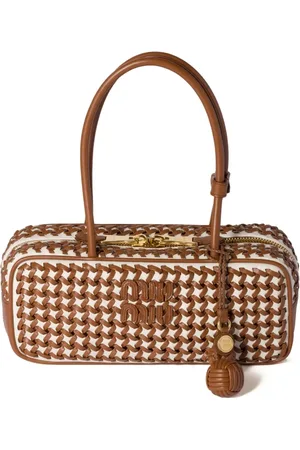 Miu Miu Bolso shopper Beau tejido