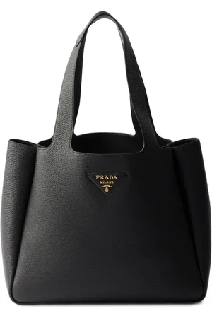 Prada Bolso shopper mediano de piel