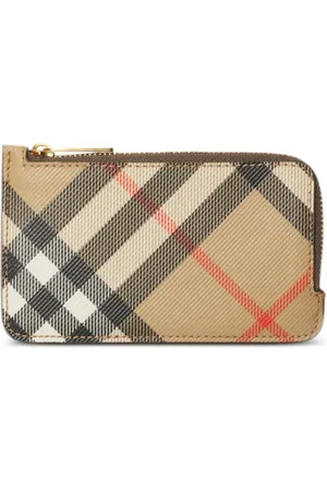 Burberry Tarjetero a cuadros