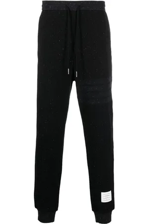 Thom Browne Pantalones de chándal con efecto envejecido