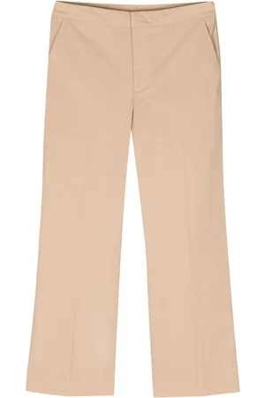 Twin-Set Pantalones capri con placa del logo