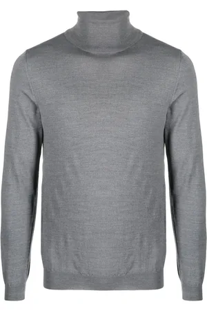 ZANONE Jersey de punto fino con cuello vuelto