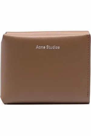 Acne Studios Cartera plegable con efecto granulado