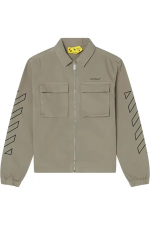 OFF-WHITE Chaqueta a rayas Diag