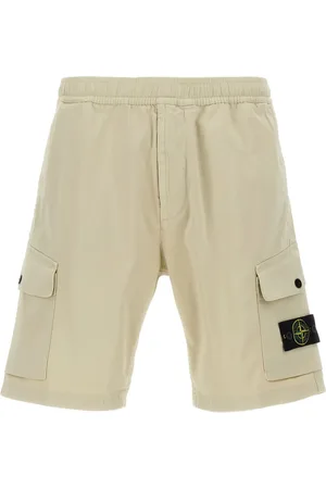 Stone Island Bermudas cargo con distintivo Compass