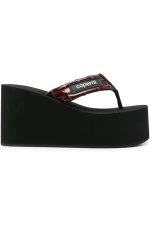 COPERNI Chanclas con cuña de 90 mm