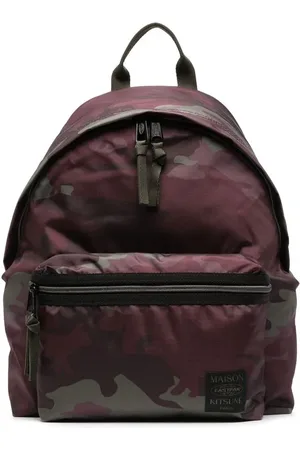 Maison Kitsuné Mochila acolchada con motivo militar de Maison Kitsune x Eastpak