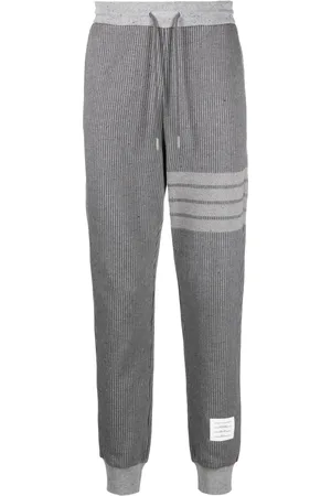 Thom Browne Pantalones de chándal con efecto envejecido