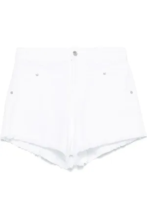 Ermanno Firenze Pantalones vaqueros cortos deshilachados