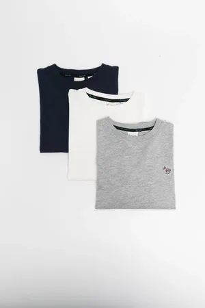 Paul Smith Set de tres camisetas con parche del logo