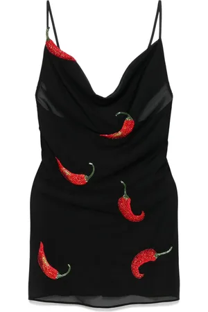 Leslie Amon Vestido corto Gallia