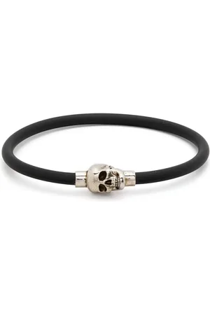 Alexander McQueen Pulsera con cierre de calavera