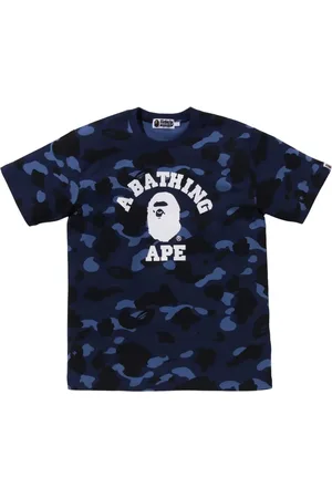 A Bathing Ape Camiseta con motivo militar