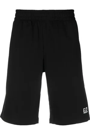 EA7 Pantalones cortos con logo estampado