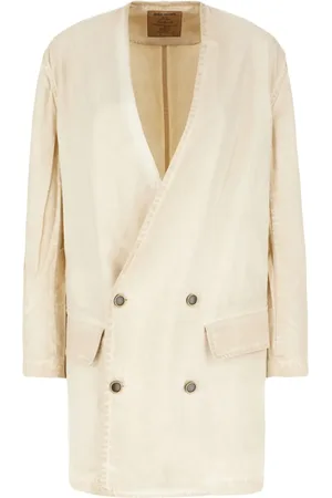 UMA WANG Chaqueta con doble botonadura
