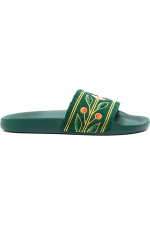 Casablanca Sandalias bordadas