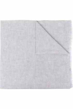 Brunello Cucinelli Pashmina con bordes deshilachados