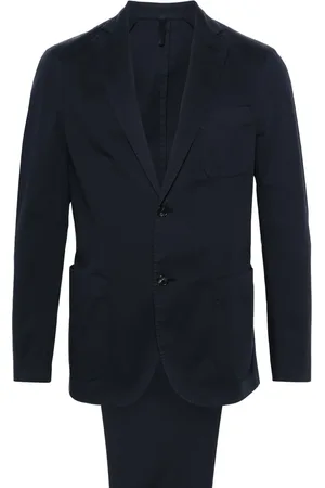 Incotex Traje con botones y solapa de muesca