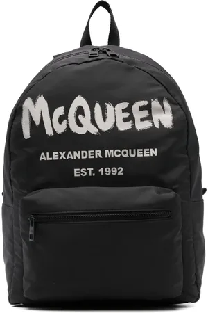 Alexander McQueen Mochila con estampado Graffiti Metropolitan