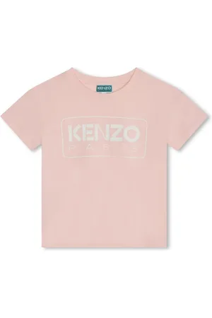 Kenzo Camiseta con logo estampado