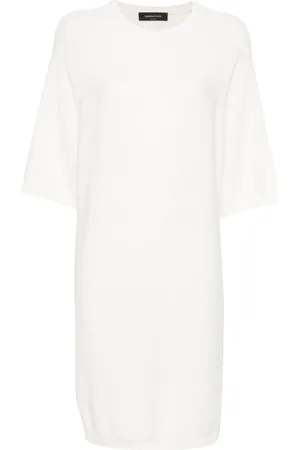Fabiana Filippi Vestido tipo jersey de lana con lentejuelas