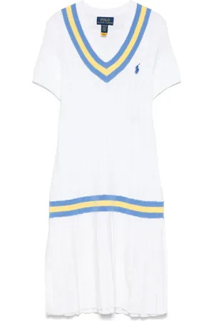 Ralph Lauren Vestido tipo jersey a rayas