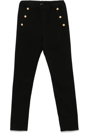 Balmain Pantalones con botones del logo