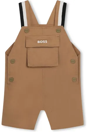 HUGO BOSS Peto corto con logo bordado