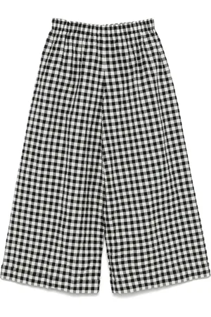 DANIELA GREGIS Pantalones a cuadros gingham