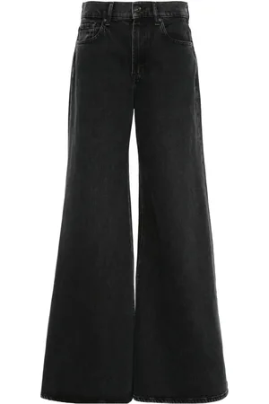7 for all Mankind Vaqueros anchos Willow