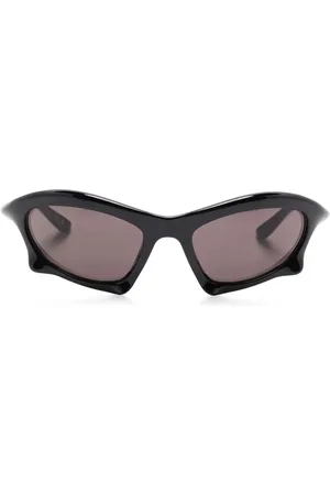 Balenciaga Gafas de sol Bat con montura rectangular