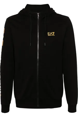 EA7 Sudadera con capucha y logo