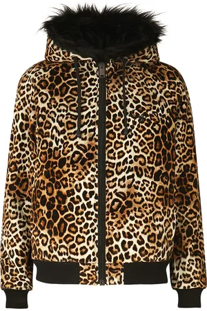 Giuseppe Zanotti Chaqueta Tasha con estampado de leopardo