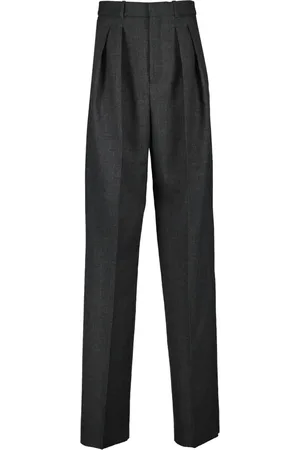 Saint Laurent Pantalones de lana