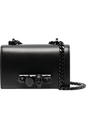Alexander McQueen Bandolera Jewelled Satchel mini