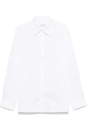 Marine Serre Camisa con luna en jacquard