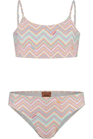 Missoni Bikini con motivo en zigzag