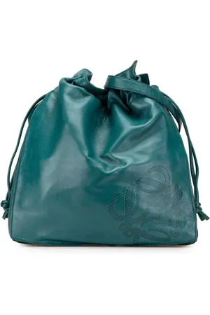 Loewe Bolso de hombro Flamenco de piel de napa con cordones 2000-2024