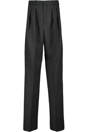 Saint Laurent Pantalones de lana