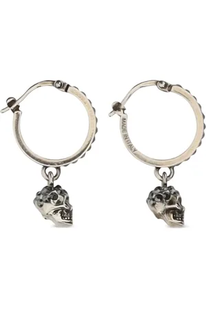 Alexander McQueen Pendientes de calavera colgante