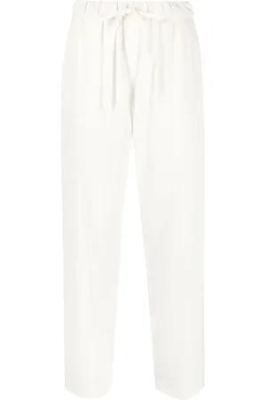 Maison Margiela Pantalones rectos con cordones