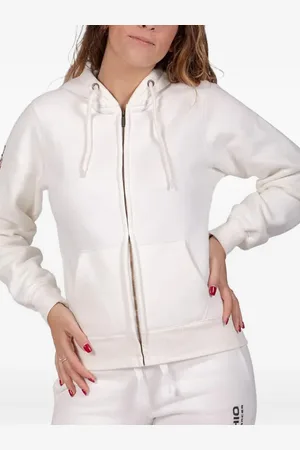 Podhio Logo-embroidered hoodie