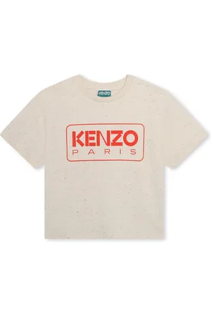 Kenzo Camiseta con logo estampado
