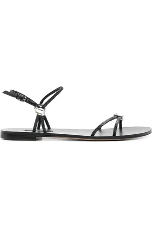 Casadei Sandalias con apliques de cristal