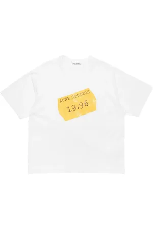 Acne Studios Camiseta de mezcla de algodón