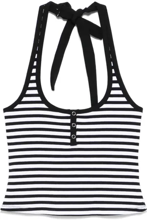 Frankies Bikinis Top a rayas
