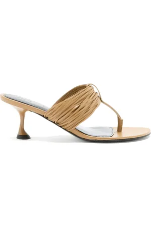 Proenza Schouler Sandalias con tacón alto fruncido