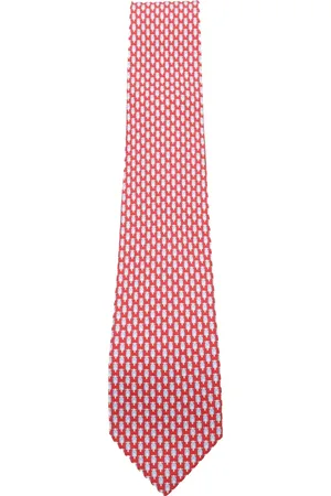 Salvatore Ferragamo Corbata con estampado Scooter