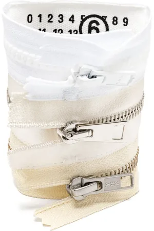 Maison Margiela Pulsera con cremalleras