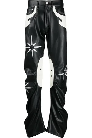 Kusikohc Pantalones Flower Rider rectos